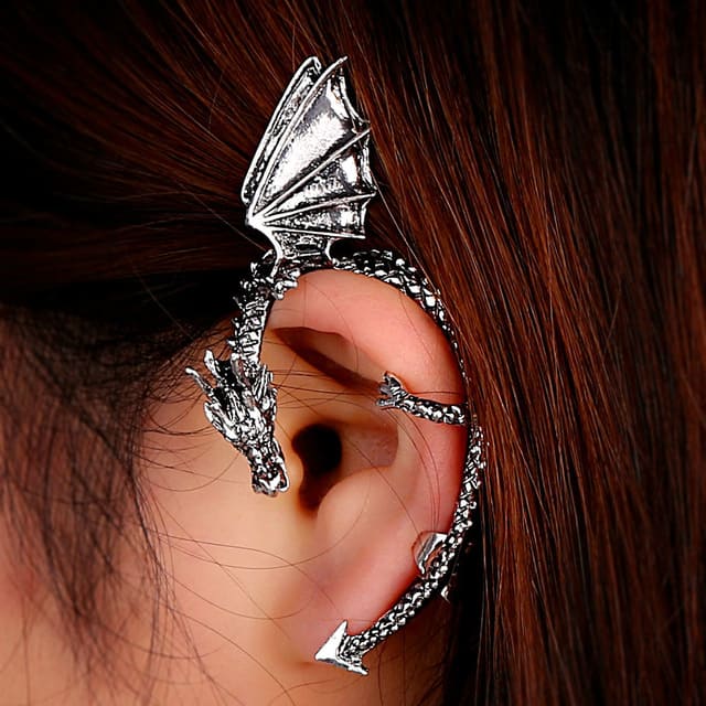 Dragon-Shape-Ear-Cuff-Earring-Earrings-game-of-thrones-mother-of-dragons-for-Women