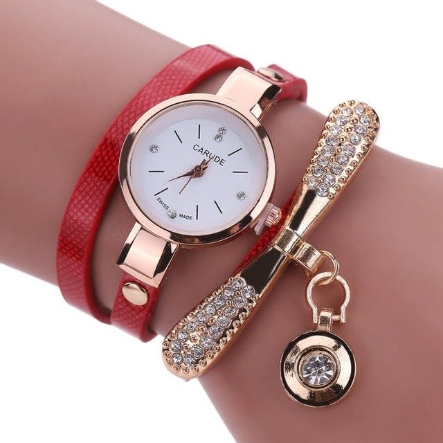 charm bracelet watch