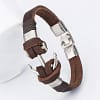 Anchor-Leather-Bracelet-brown