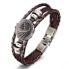 Playing-Cards-Multilayer-Leather-Bracelet-brown