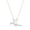 Swinging Girl Chain Necklace3