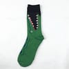 alligator teeth socks men