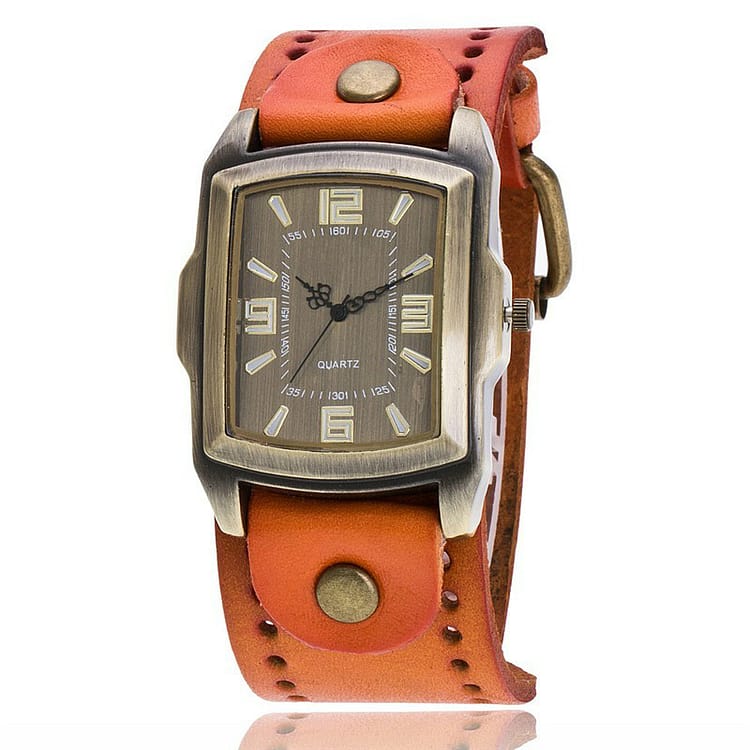 rectangular-vintage-watch-quattro-orange